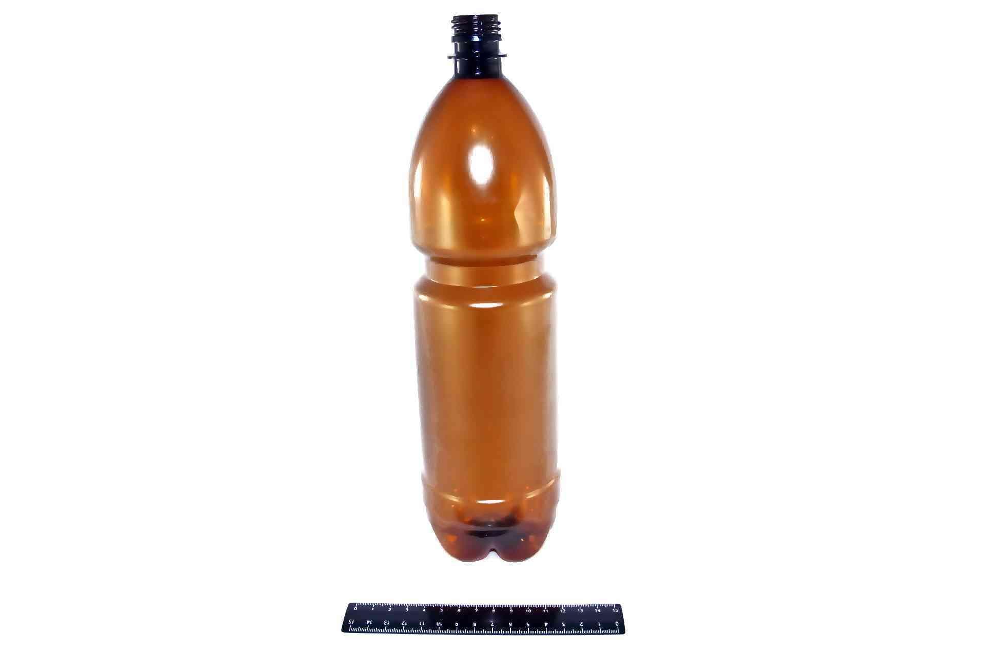 ПЭТ Бутылка 1,5л. коричневая длинная упак 50шт\1 1шт