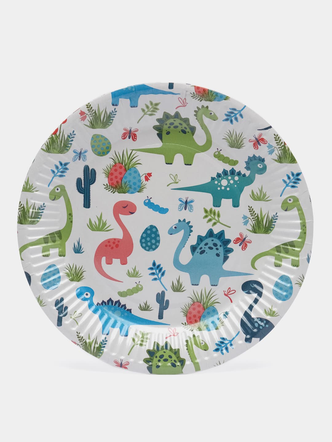 Бум тарелка Папирус d180мм Динозаврики 700\50\14 50шт