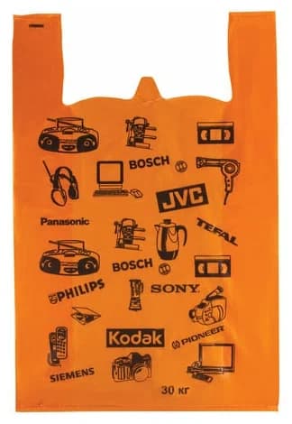 Пакет-майка 42*60 Электроника 10гр.(1000/50/1) 50шт