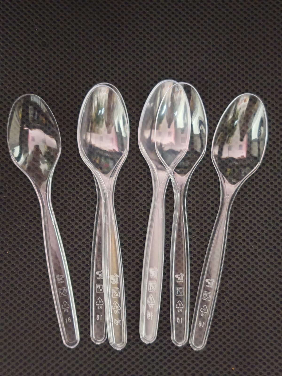 Ложка столовая ПРОЗРАЧНАЯ ЭЛИТ Кристалл ИП (2200/100/1) 100 шт