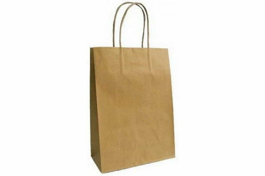 Бум пакеты 12*15*7,5 Крафт круч ручкой 20\1 1 шт