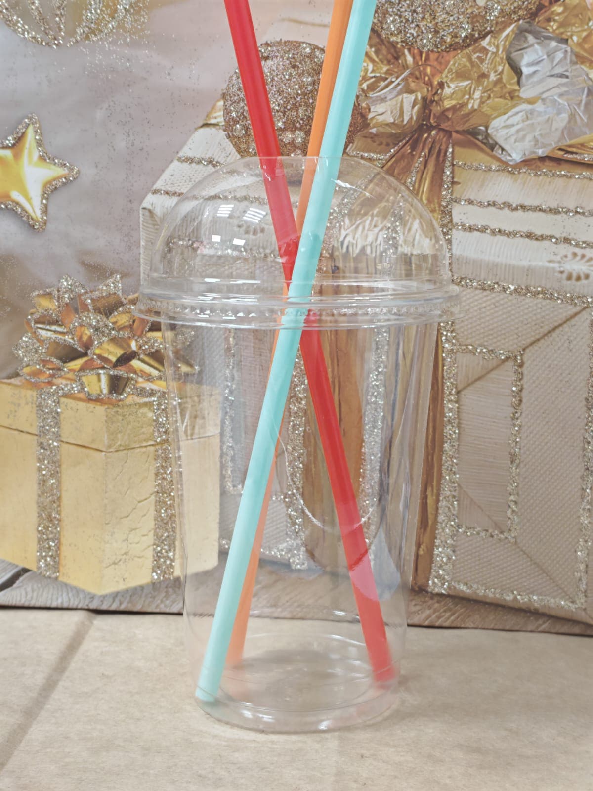 Стакан- шейкер 400мл d95 прозрачный ПЭТ VEGGO (800/50/1) 50шт