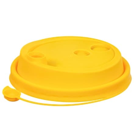 Крышка для стак. ВЗЛП d80мм 0,250\0,330мл ПП ЖЕЛТАЯ МАТОВАЯ 1000\50\20 50шт