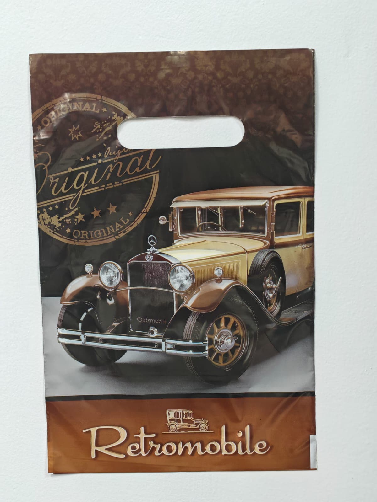 Пакет выруб. 20*30 Ретромобиль (интерпак) 1000\100\1 1шт