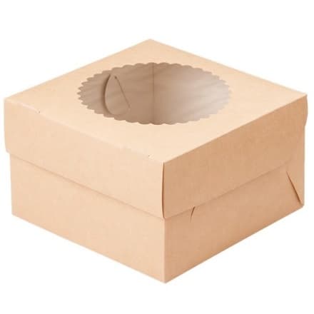 ОСК Короб под маффины MUF 4шт окно 160*160*10 175\1 1шт