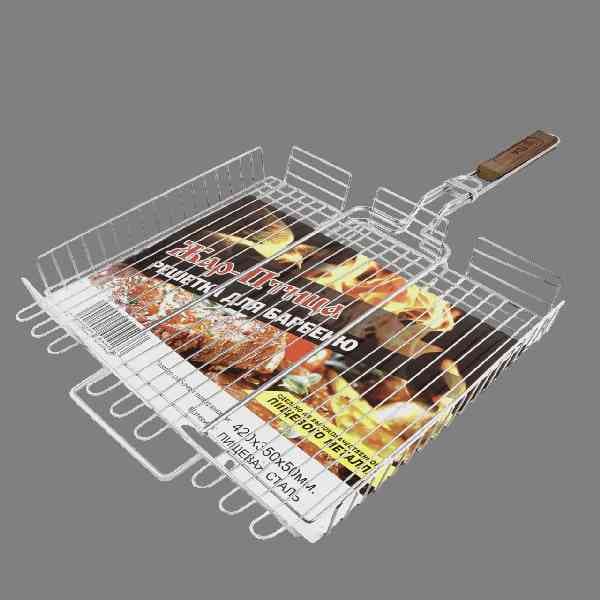 Решетка-барбекю Жар-Птица 420*350*50мм 3 режима 24\1 1шт