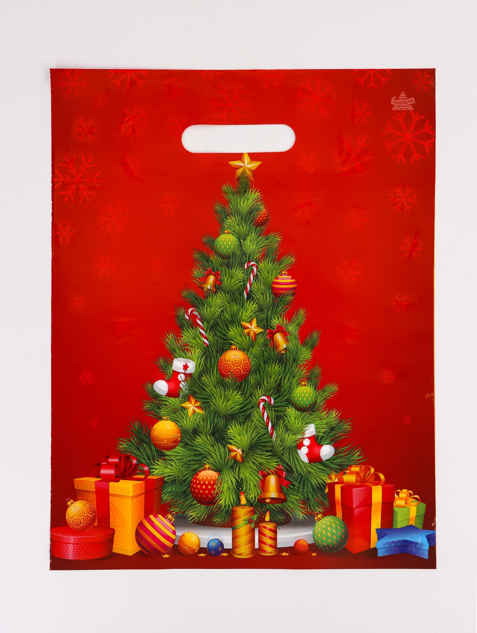 Пакет выруб НГ Тико 31*40 Главная красавица /26уп х 50шт/ (1300шт) 1шт