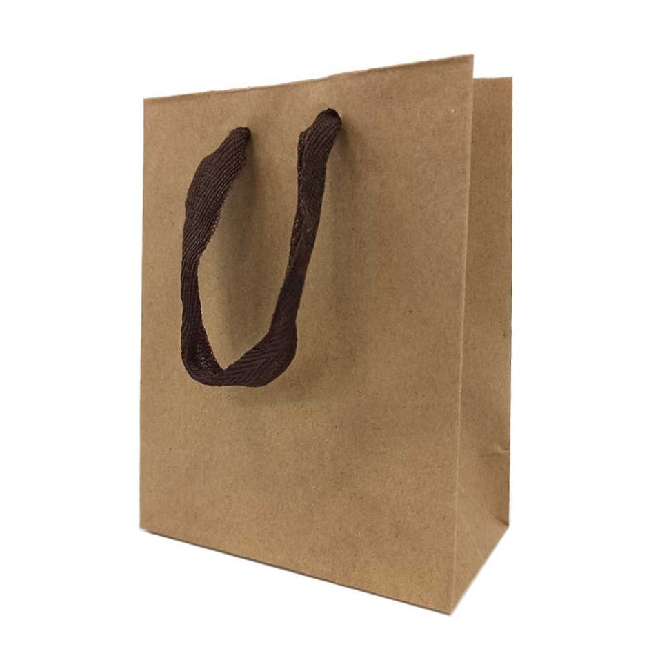 Бум пакеты 12*15*5,5 Крафт (квадрат) 20\1 1 шт