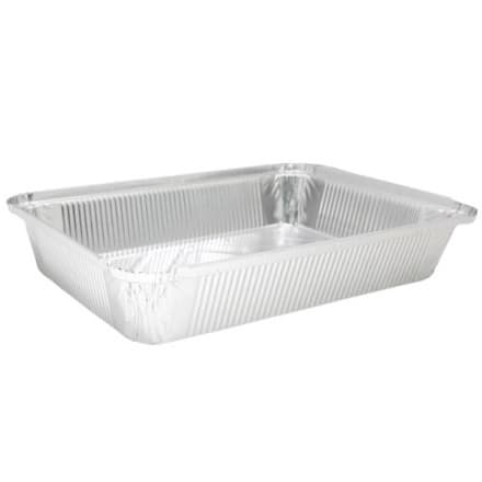 Форма алюм.прямоуг. L-край 1670мл 259*188\214*142 H59мм +крышка CL 300\100\1 1шт