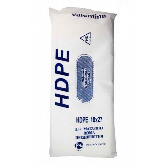 Пакет фас. в пластах 18*27 Валентина (20/1) 1шт