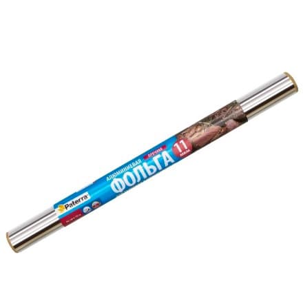 Фольга Paterra 440мм*10м 11мкр Прочная (32рул) 1шт