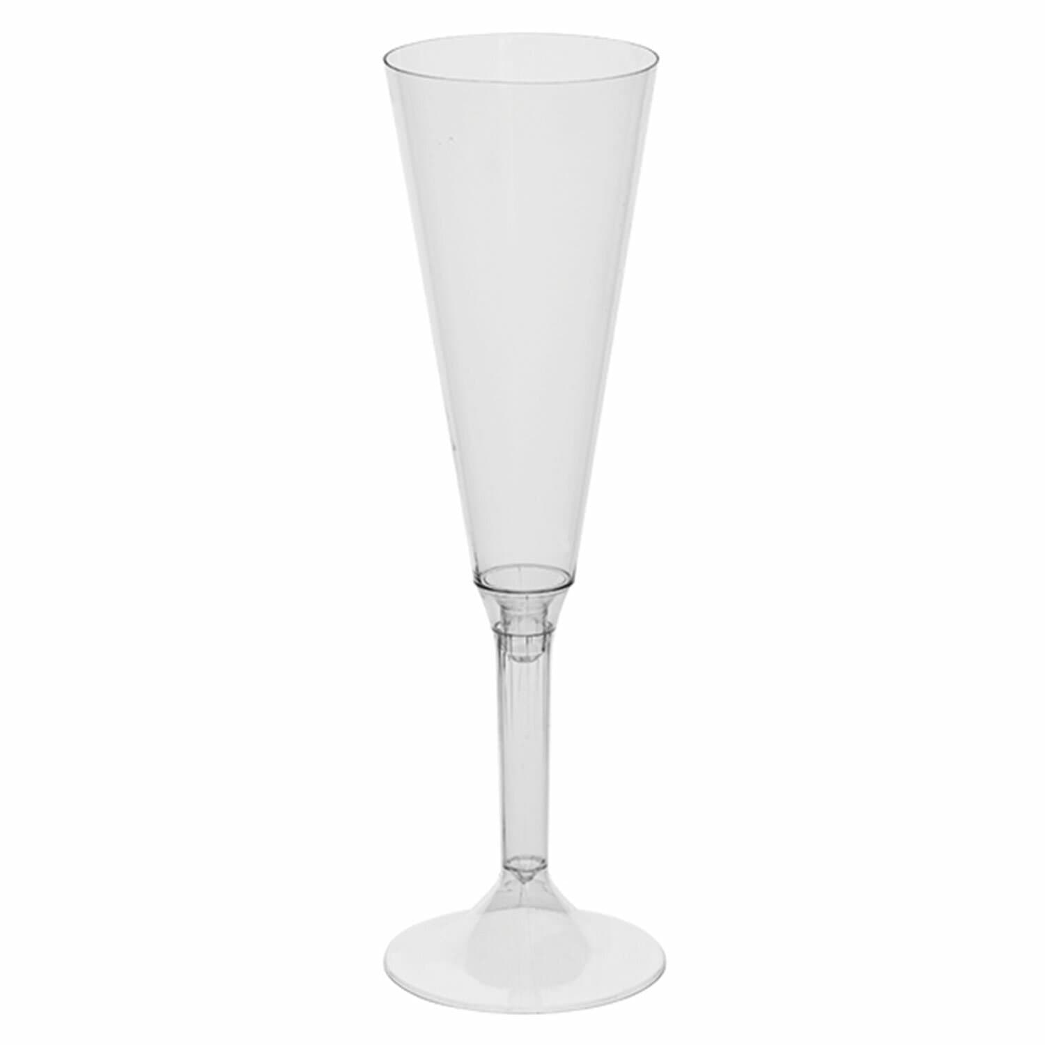 Бокал для шампанского флюте прозр 160мл высок.ножка 1шт