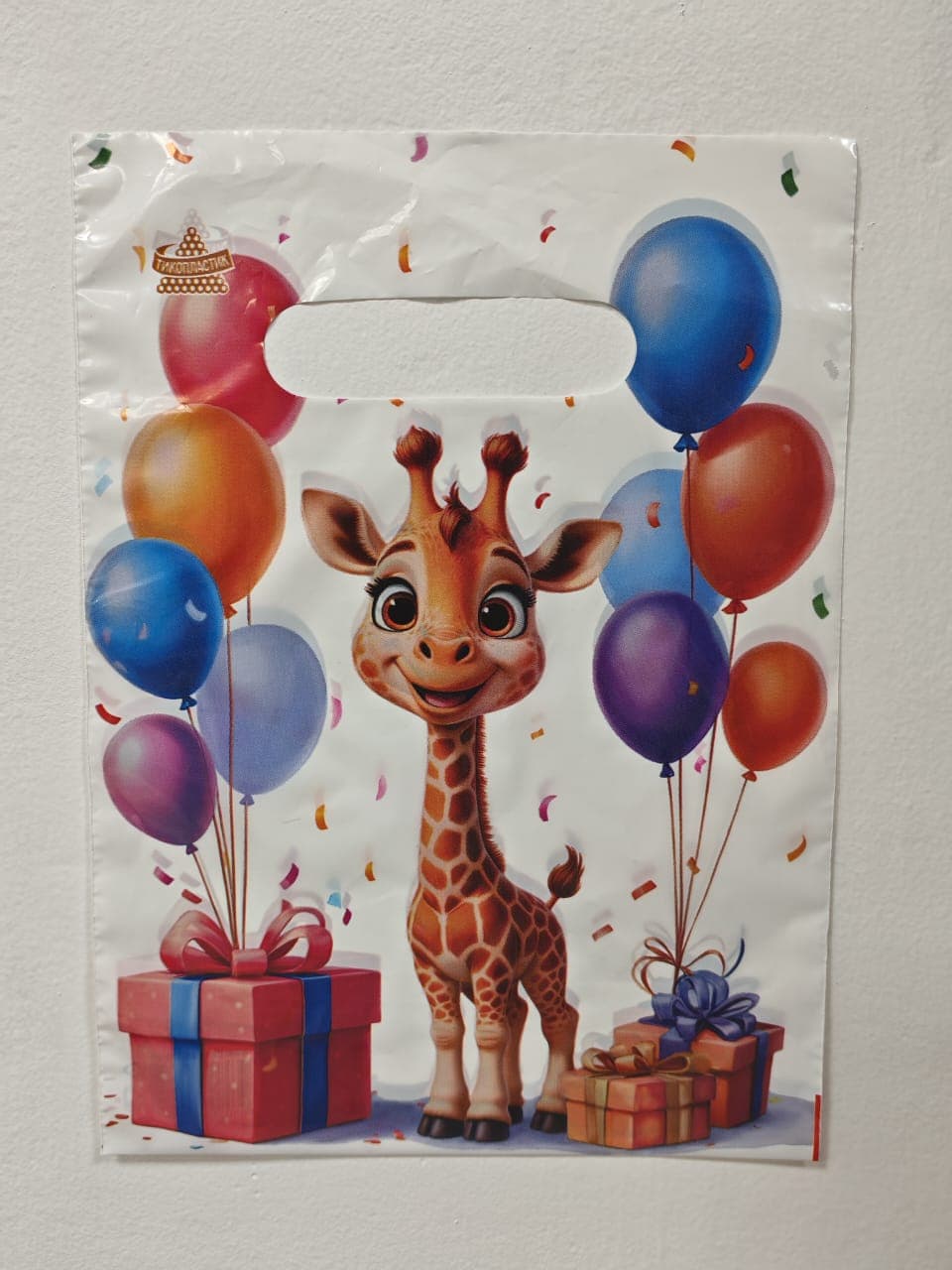 Пакет выруб Тико 19*25 Жирафик 3000\100\30 1шт